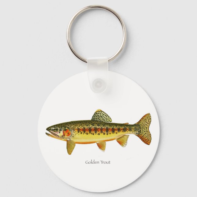 Golden Trout Keychain (Front)