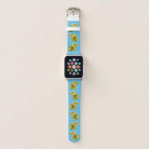 Golden Trumpet Flowers I Apple Watch Band