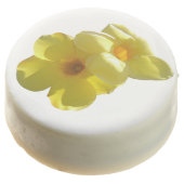 Golden Trumpet Flowers I Chocolate Covered Oreo (Angled)