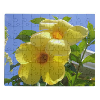 Golden Trumpet Flowers I Jigsaw Puzzle