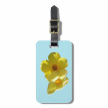 Golden Trumpet Flowers I Luggage Tag