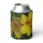 Golden Trumpet Flowers II Tropical Can Cooler