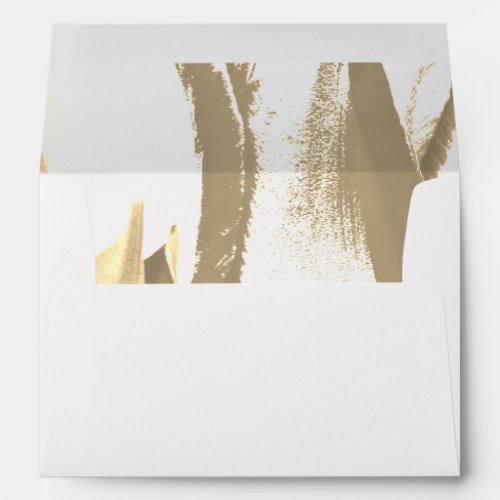 Golden Tulip Flower Floral Envelope - Golden Tulip Flower Floral Envelope. Elegant and stylish golden tulip flower on a white background. Great for your wedding invitation and other wedding cards. Goes with a tulip wedding collection.