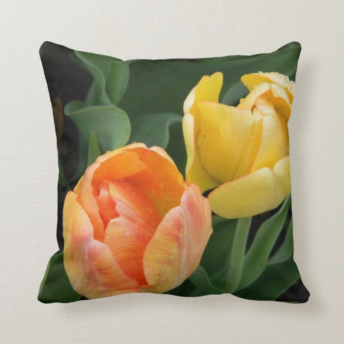 Golden Tulip Pillow