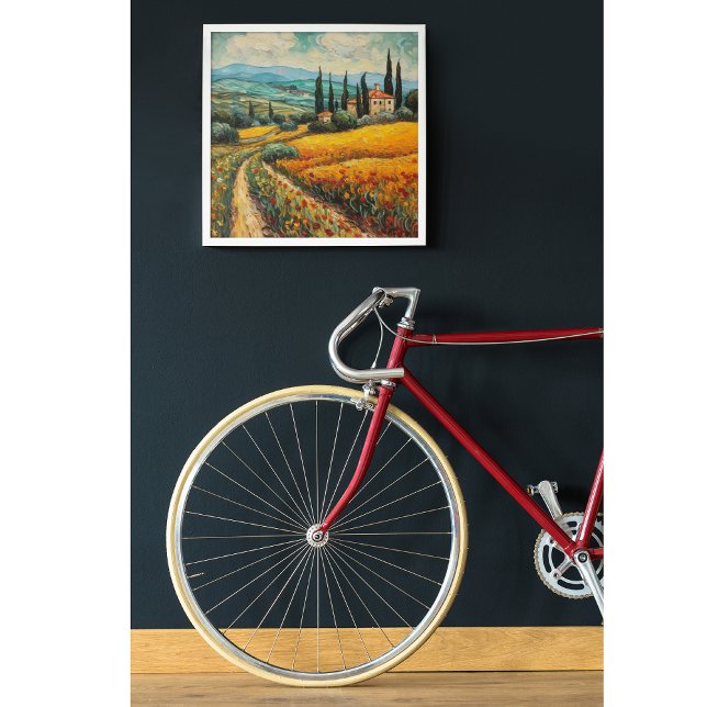 Golden Tuscany Dreams Framed Art (Creator Uploaded)