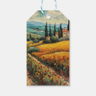 Golden Tuscany Dreams Gift Tags