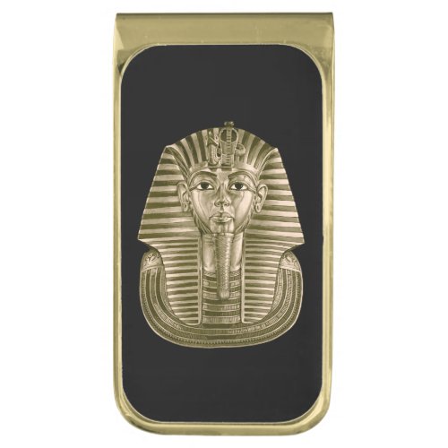 Golden Tutankhamun Money Clip
