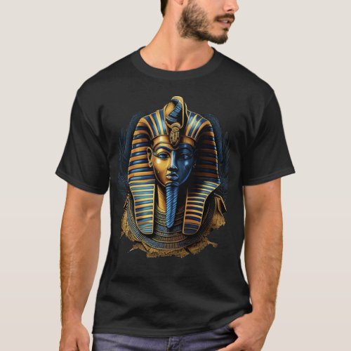 golden Tutankhamun T_Shirt