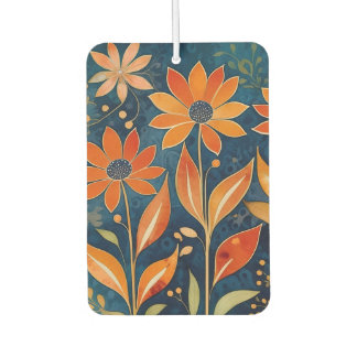 Golden Twilight Floral Air Freshener