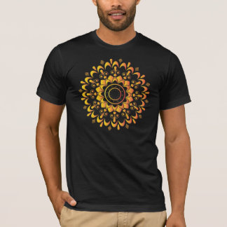 Golden Unique Mandala Design-95747 T-Shirt