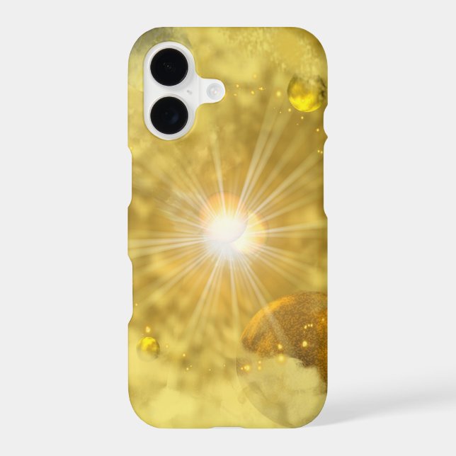 Golden Universe Case-Mate iPhone Case (Back)
