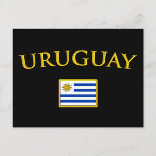 Golden Uruguay Postcard