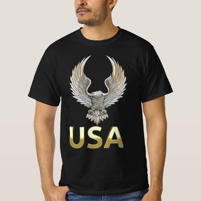 Golden USA Eagle T-Shirt (Front)
