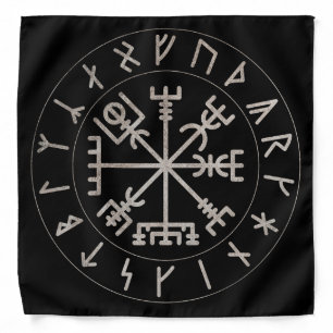 Golden Vegvisir Bandana