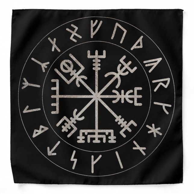 Golden Vegvisir Bandana (Front)