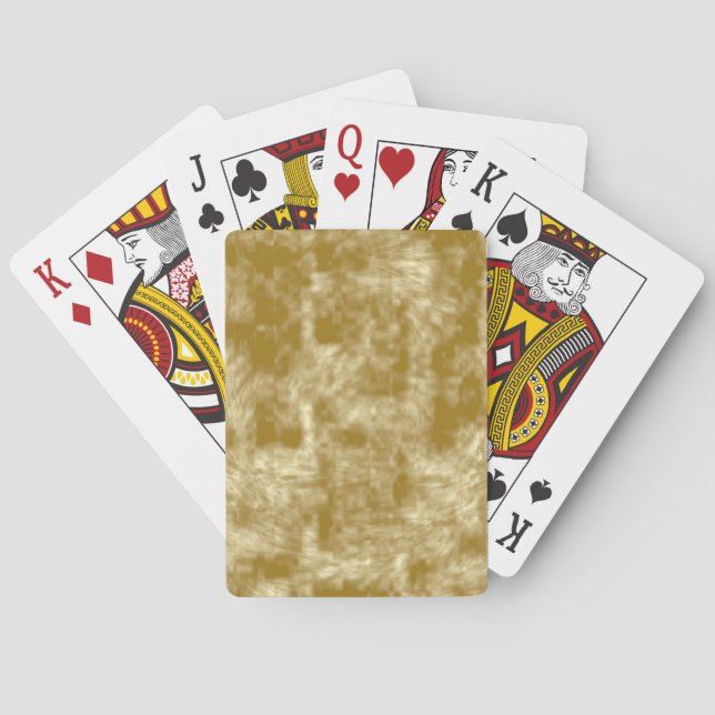 Golden Velvet Poker Cards (Back)