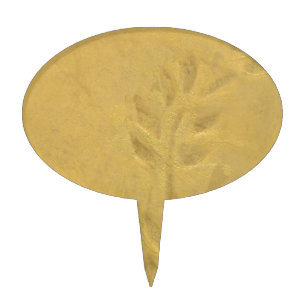 Golden Vine Cake Topper