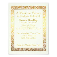 memorial services invitations