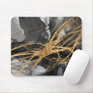 Golden Vortex I Mouse Pad
