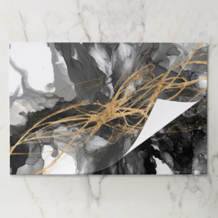 Golden Vortex I Paper Pad
