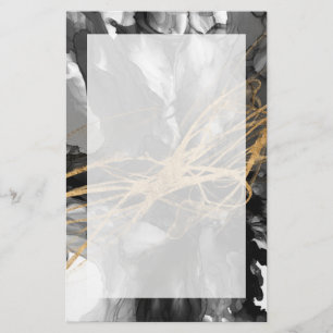 Golden Vortex I Stationery