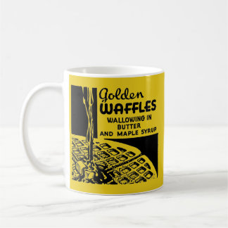 Golden Waffles Breakfast Coffee Mug