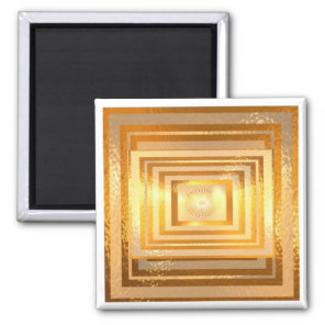 Golden Warm Energy Magnet