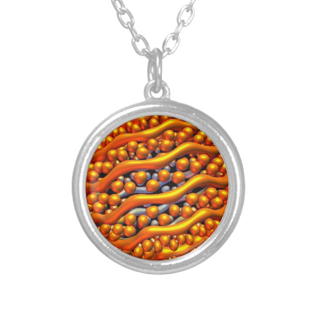 Golden Waves Necklace (Front)