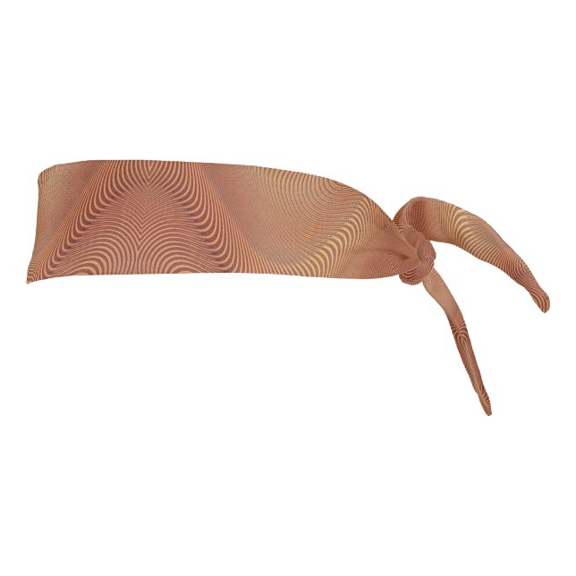 Golden Waves Tie Headband (Rotate 90)