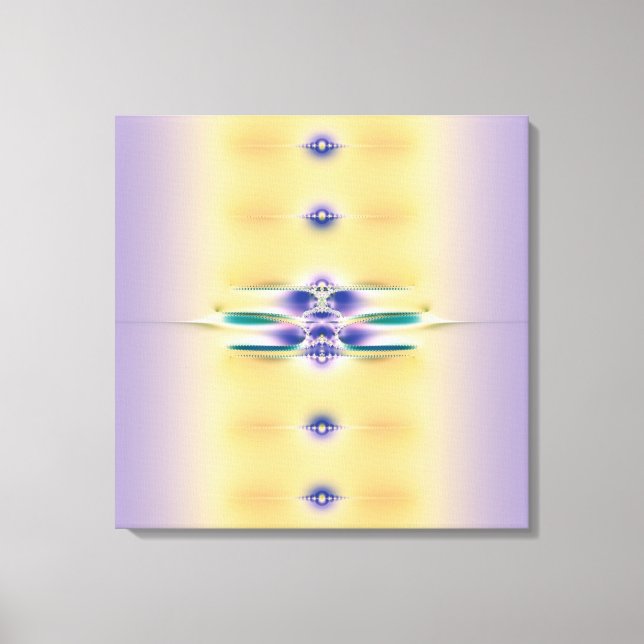 Golden Way Canvas Print (Front)