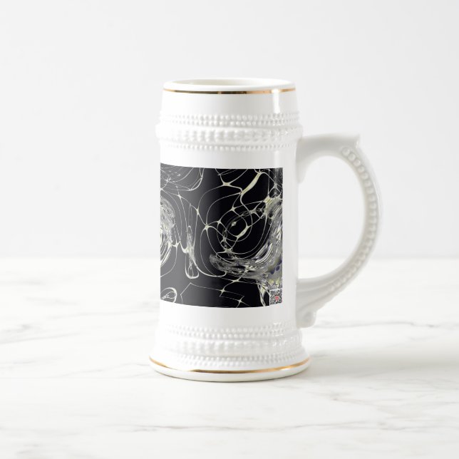 Golden Web Beer Stein (Right)
