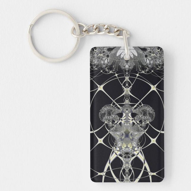 Golden Web Keychain (Front)