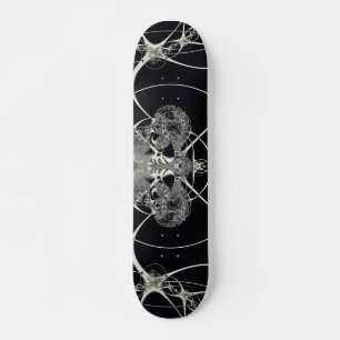 Golden Web Skateboard Deck