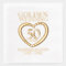 Golden wedding 50 years custom anniversary