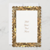 Golden Wedding Anniversary Parents Gold Elegant Card | Zazzle