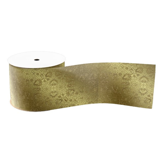 Golden Wedding Anniversary Ribbon (Spool)
