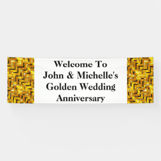 Golden wedding anniversary special | Personalize Banner