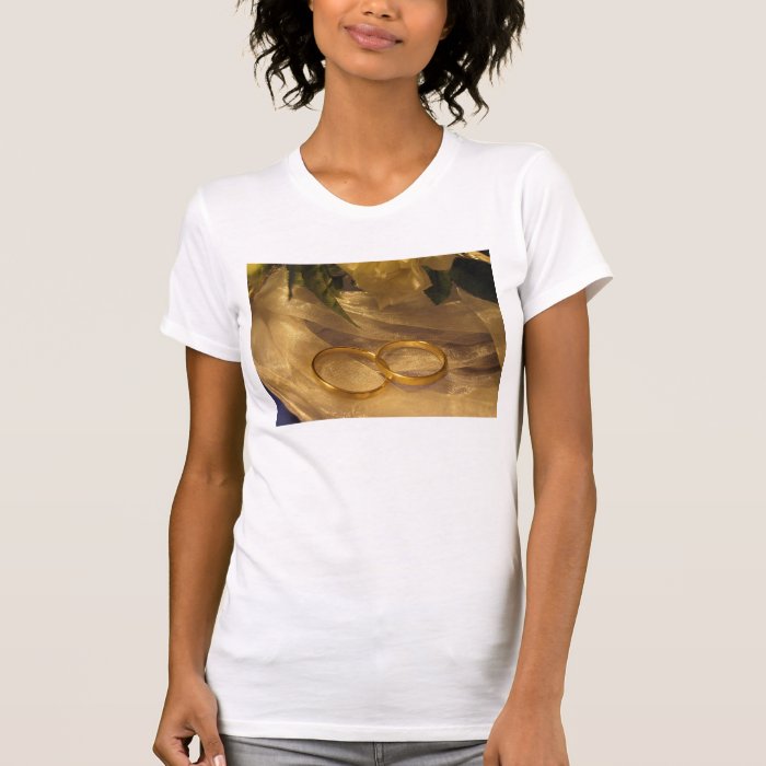 Golden Wedding Bands Tee Shirts