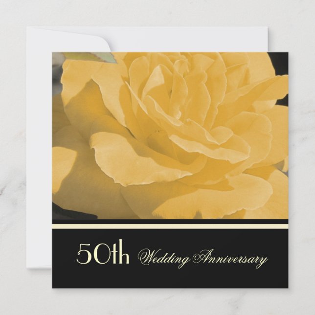 Golden Wedding Invitation (Front)