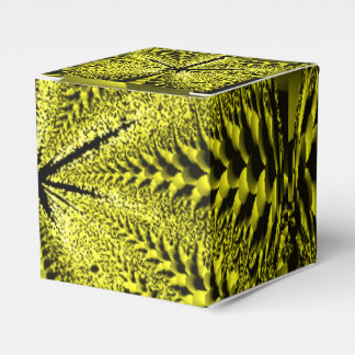 Golden Weed Favor Boxes