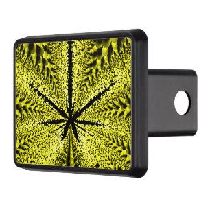 Golden Weed Hitch Cover