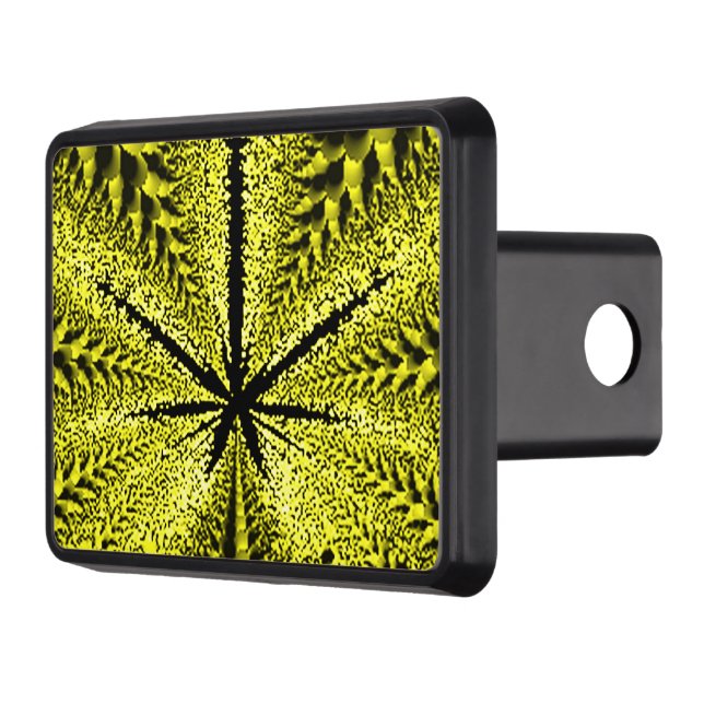 Golden Weed Hitch Cover (Left)