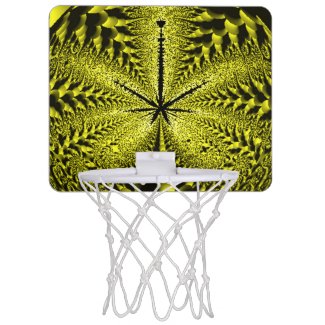 Golden Weed Mini Basketball Hoops