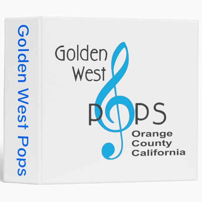 Golden West Pops 2" Binder (Front/Spine)