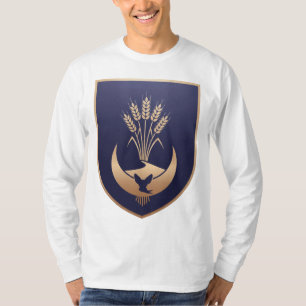 Golden Wheat Crest – Desert Fox Emblem T-Shirt
