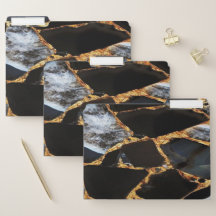 golden white and black marble