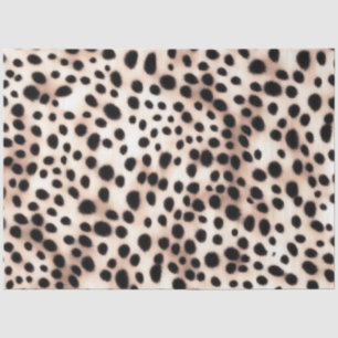 Golden White Dalmation Spots: Animal Pet Fur Tissue Paper