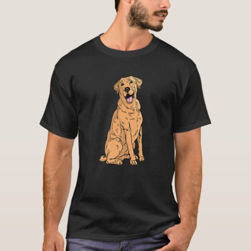 Golden White Yellow Labrador Retriever Lab Dog Lif T_Shirt