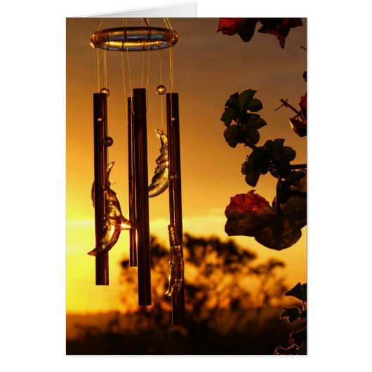 golden windchime cards (Front)