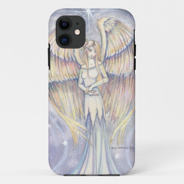 Golden Wing Angel Fantasy Art iPhone 5 Case (Back)